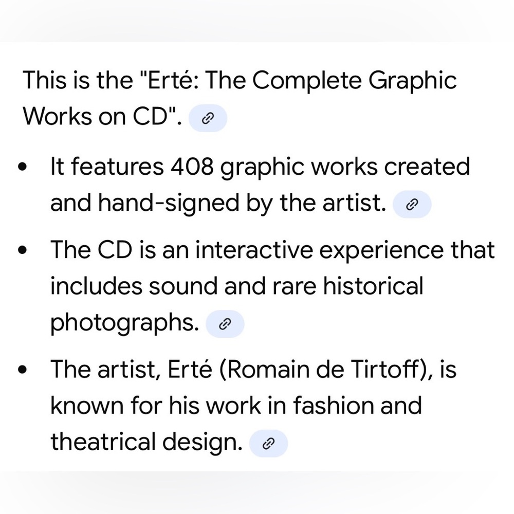 BNIP ERTE THE COMPLETE GRAPHIC WORKS ON CD 408 WORKS IN THE ARTIST’S 97 Years - Picture 3 of 3